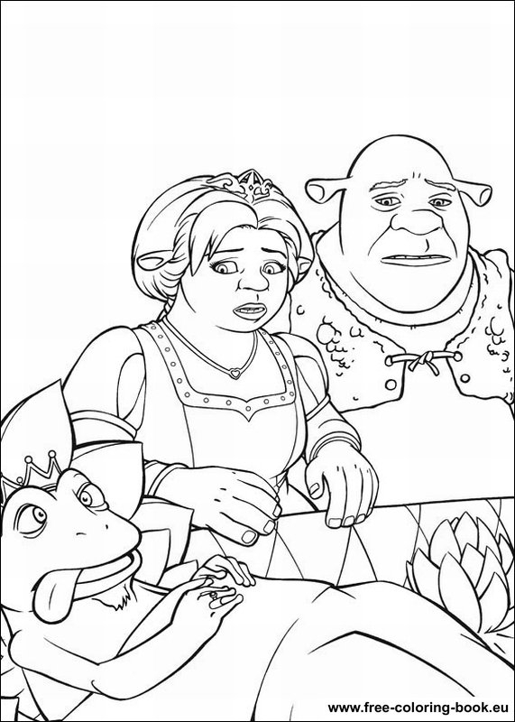 Shrek et Fiona en pleine aventure dans la forêt