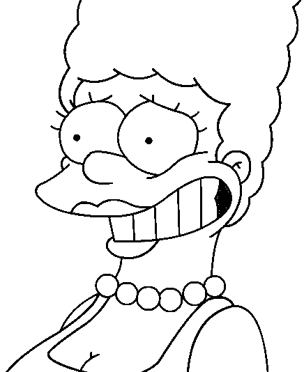 Homer Simpson se prélassant sur le canapé avec un donut
