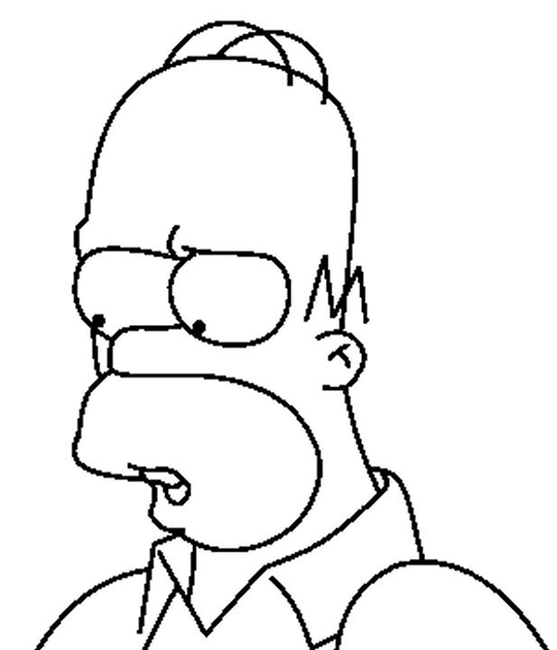 Homer et Bart Simpson en pleine aventure sur le canapé