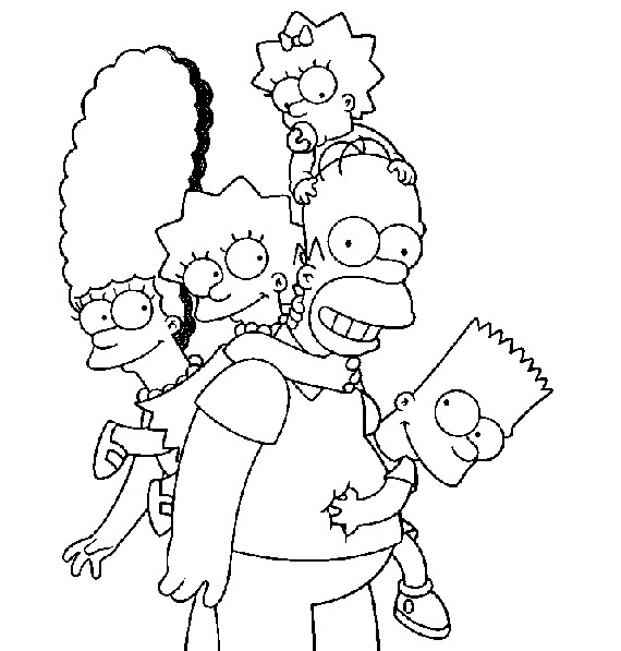 Homer Simpson savourant un donut dans son salon