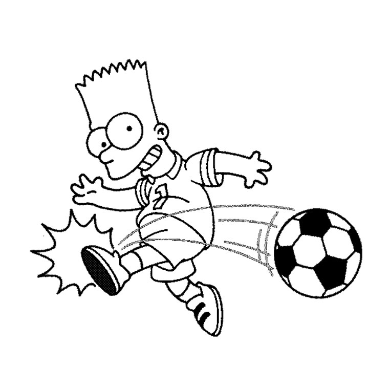Homer et Bart Simpson dans le salon de la maison