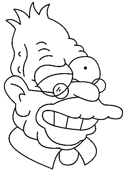 Homer Simpson en train de déguster un donut sur le canapé