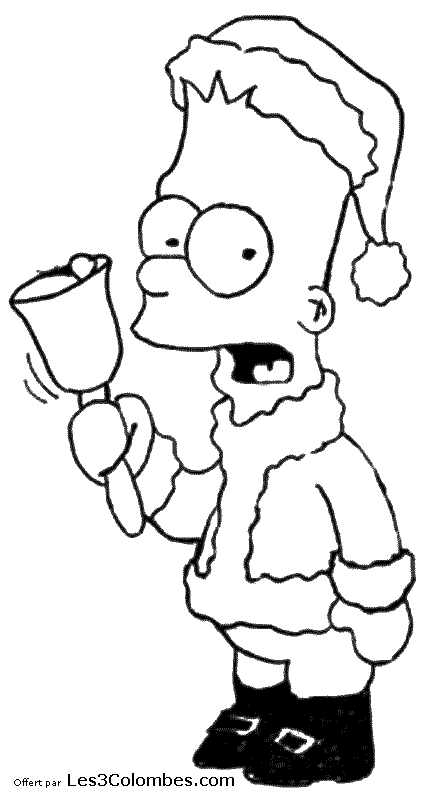 Homer Simpson en train de déguster un donut dans un décor festif