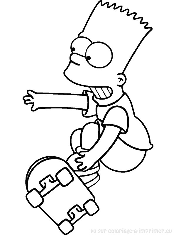 Homer Simpson en train de déguster un donut sur le canapé