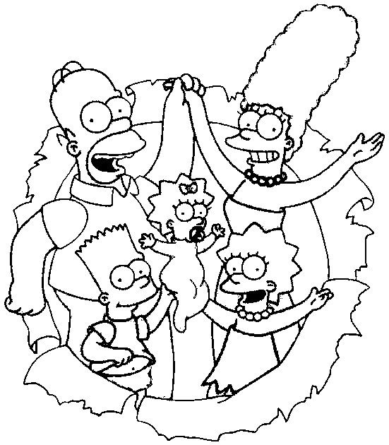 Homer Simpson dégustant une bière sur le canapé avec son fils Bart