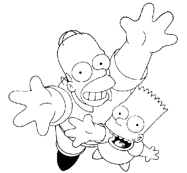 Homer Simpson en train de déguster un beignet sur le canapé