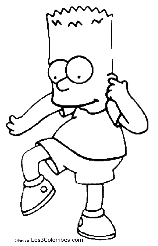 Homer et Bart Simpson en pleine aventure au parc