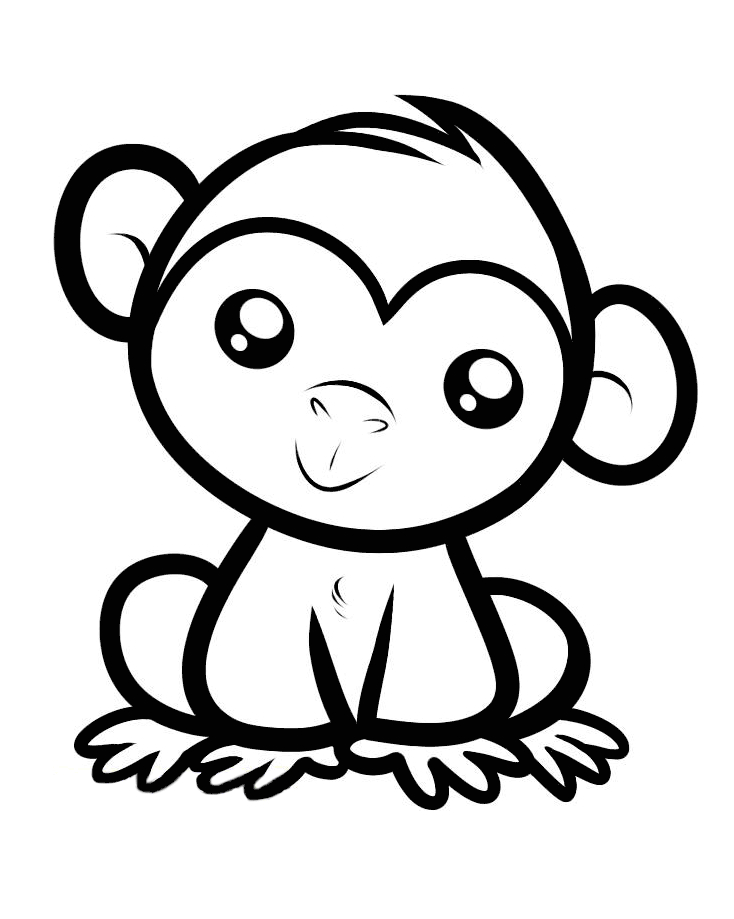 Un singe joyeux suspendu à une branche dans la jungle