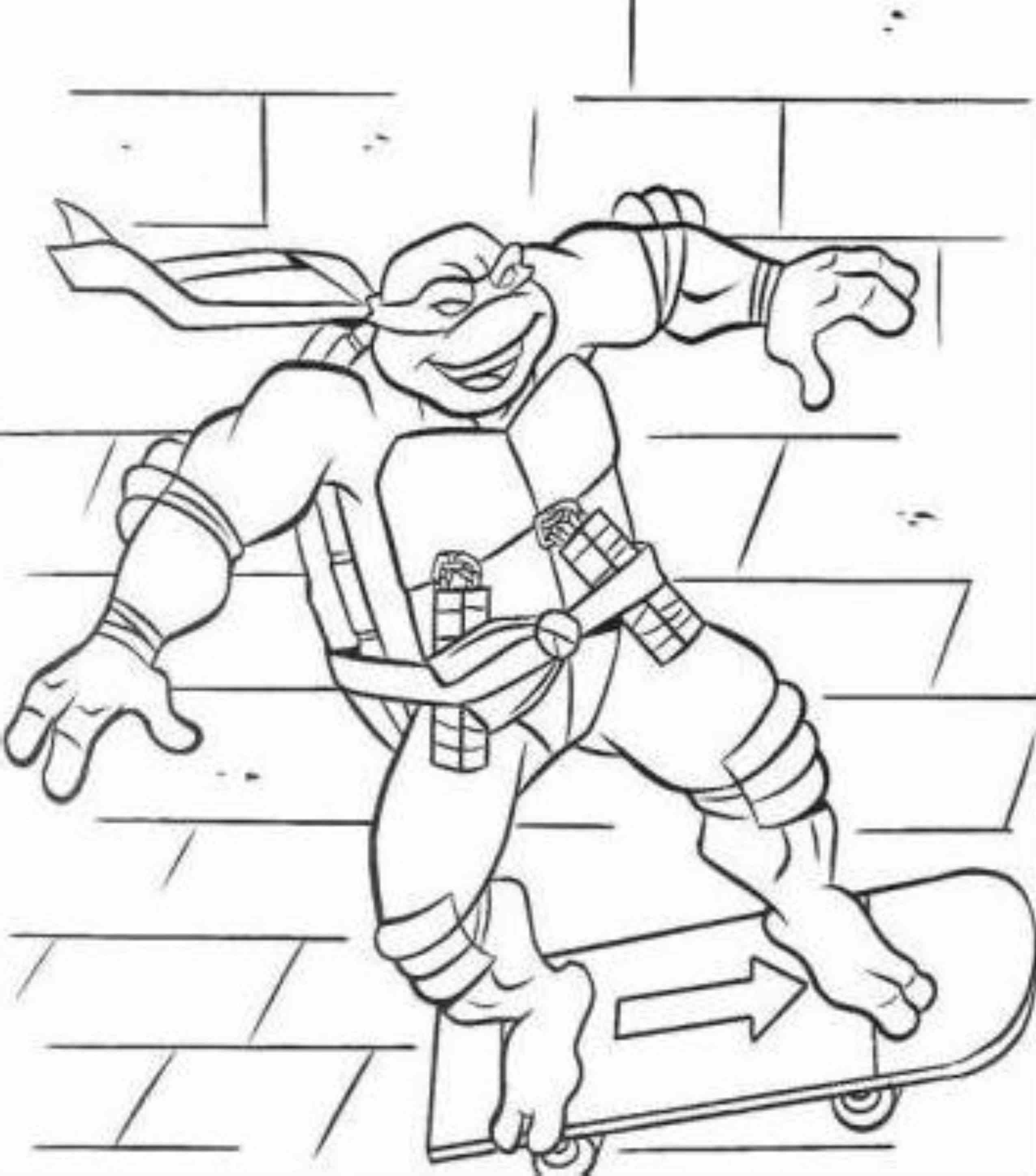 Coloriage d'un skateboard sur une planche à roulettes avec des détails dynamiques