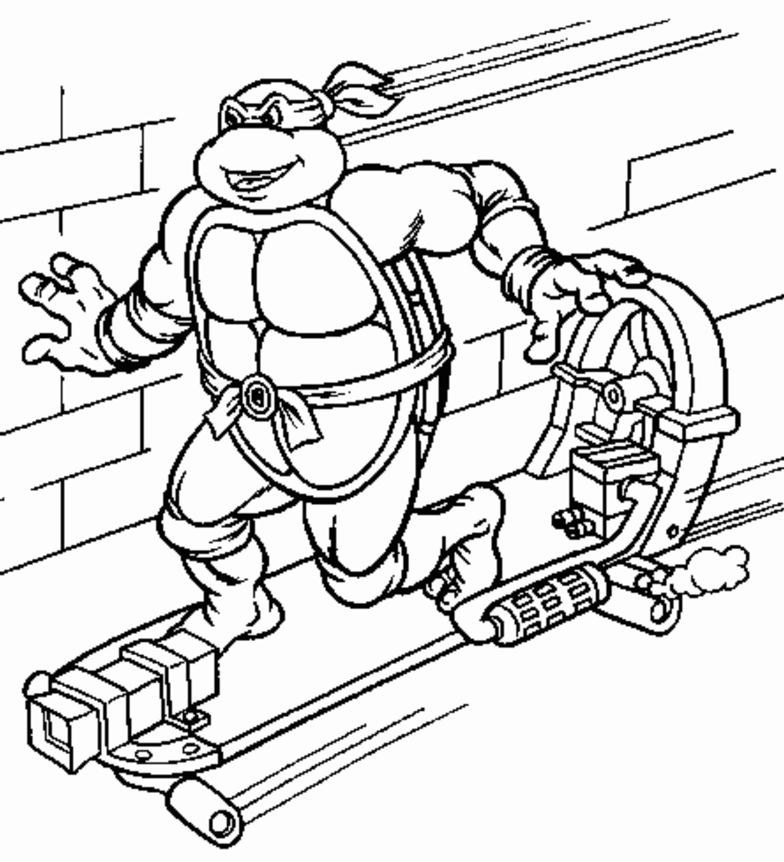 Coloriage d'un skateboard sur une planche à roulettes avec des détails stylisés