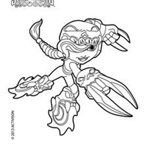 Personnages de Skylanders en pleine action dans un décor dynamique