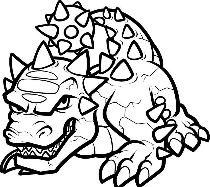 Coloriage de personnages de Skylanders en pleine action dans un décor dynamique