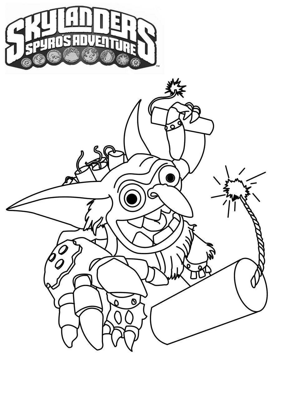 Personnages de Skylanders en pleine action dans un décor dynamique
