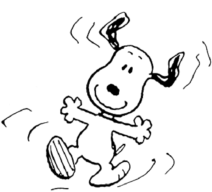 Snoopy assis sur son doghouse avec un air pensif