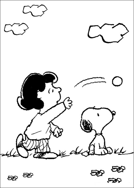 Snoopy en train de voler avec son avion en papier