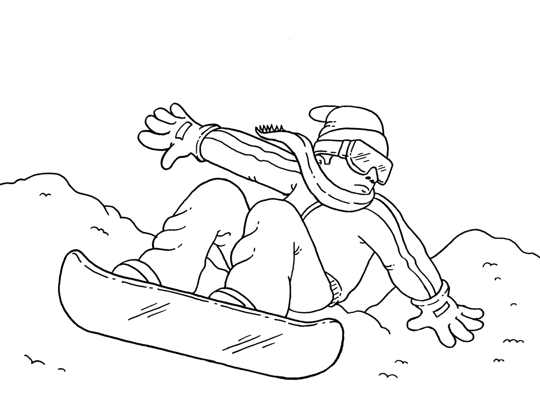 Un snowboarder en pleine action sur une montagne enneigée Un snowboarder en pleine action sur une montagne enneigée