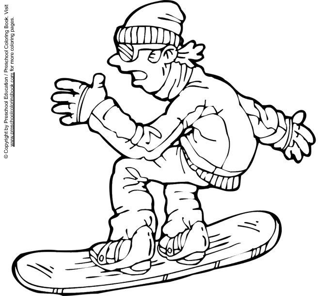 Un jeune snowboardeur en pleine action sur sa planche à neige