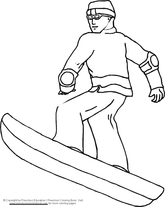 Un snowboarder en pleine descente sur sa planche à neige