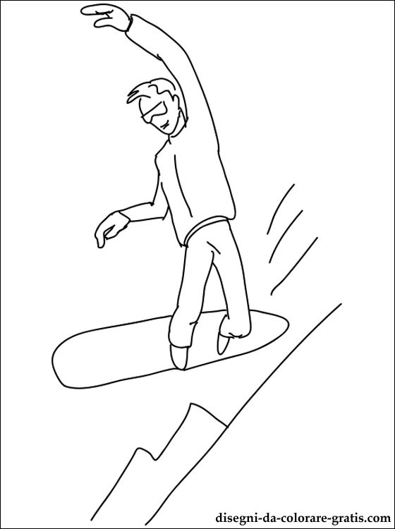 Un snowboarder en pleine action sur sa planche à neige