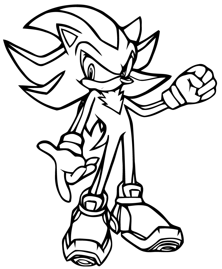 Sonic le hérisson courant à toute vitesse dans un décor dynamique