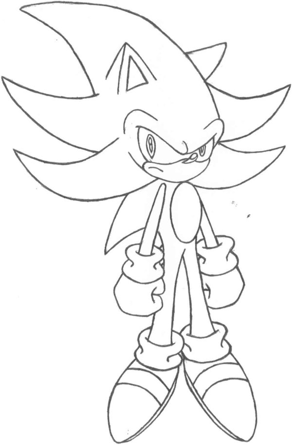 Sonic en pleine course sur un fond dynamique