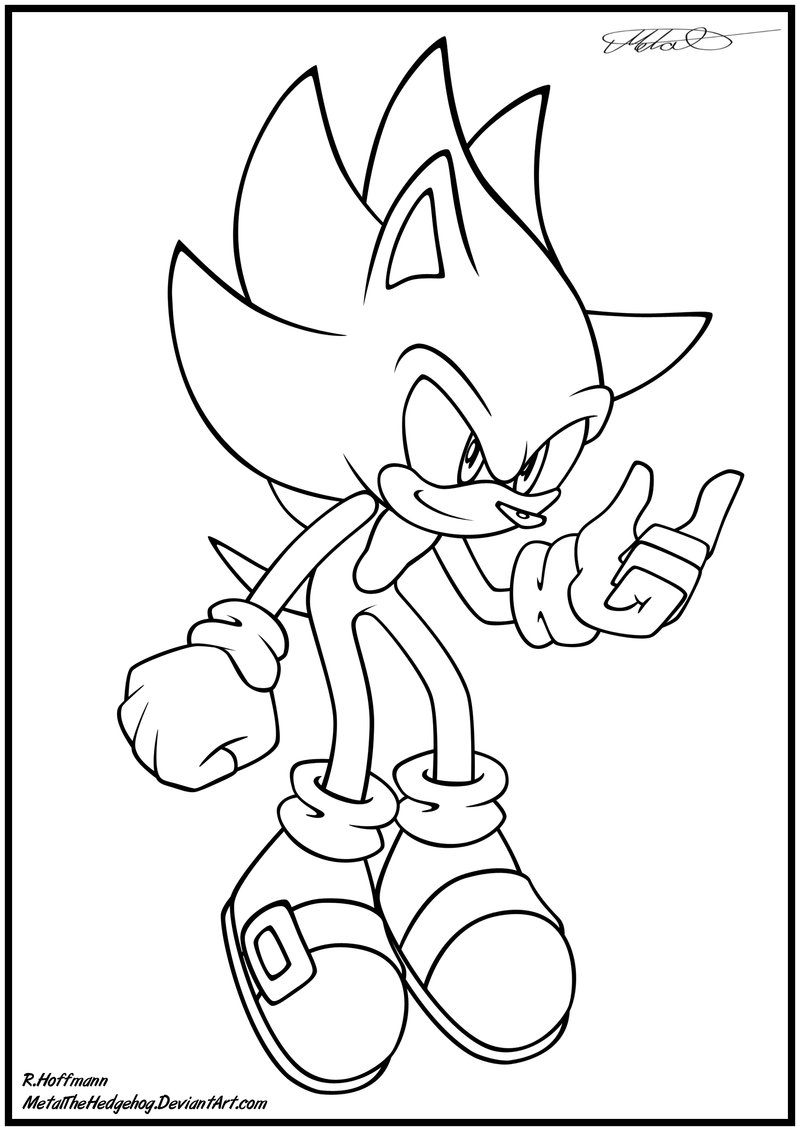 Sonic le hérisson courant dans un paysage dynamique