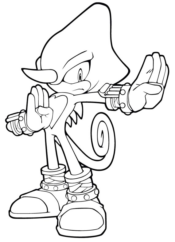 Sonic le hérisson courant à toute vitesse dans un paysage dynamique
