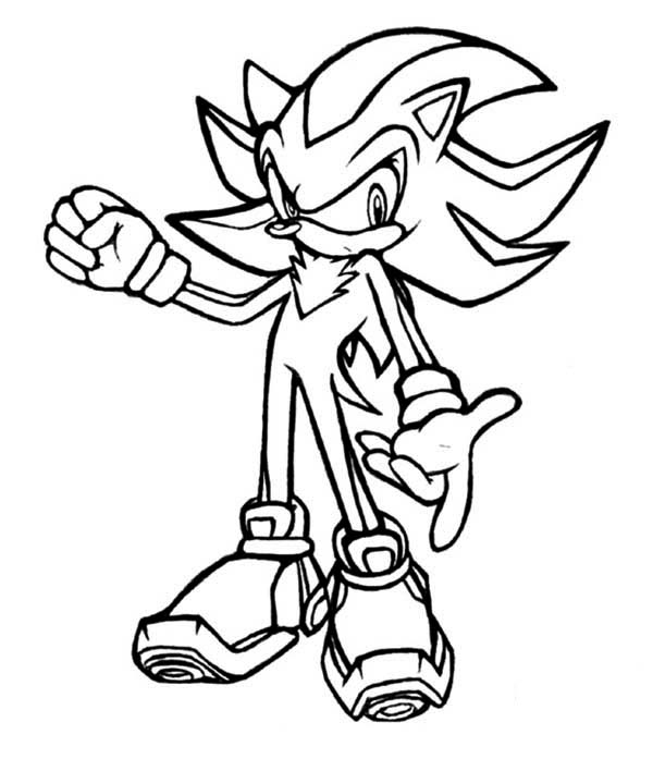 Sonic le hérisson courant à toute vitesse dans un décor dynamique