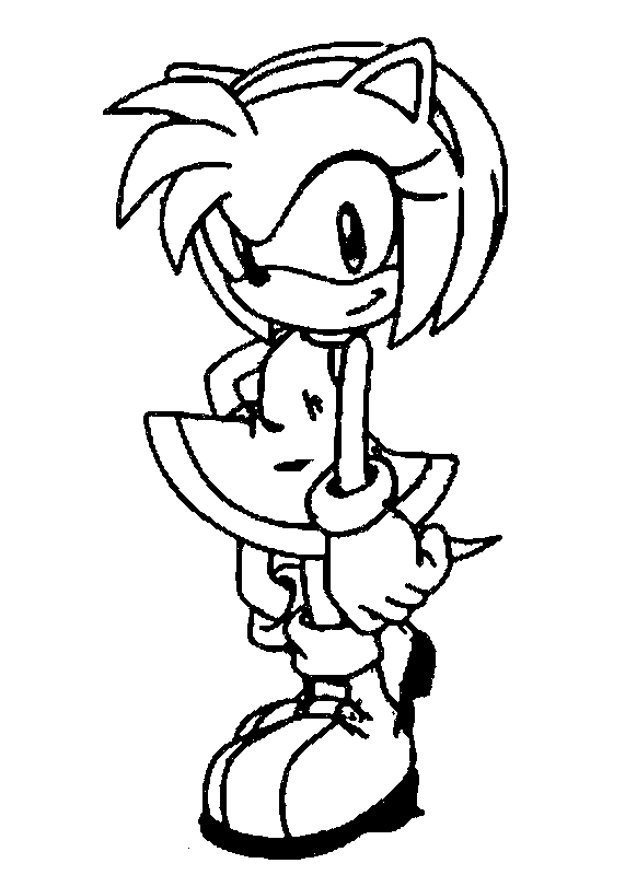 Sonic le hérisson en pleine course à travers un décor dynamique