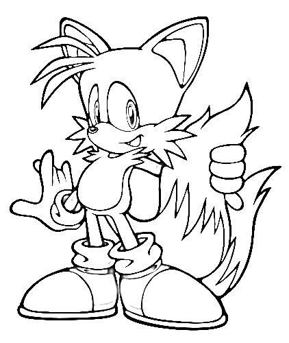 Sonic le hérisson courant à toute vitesse dans un décor dynamique