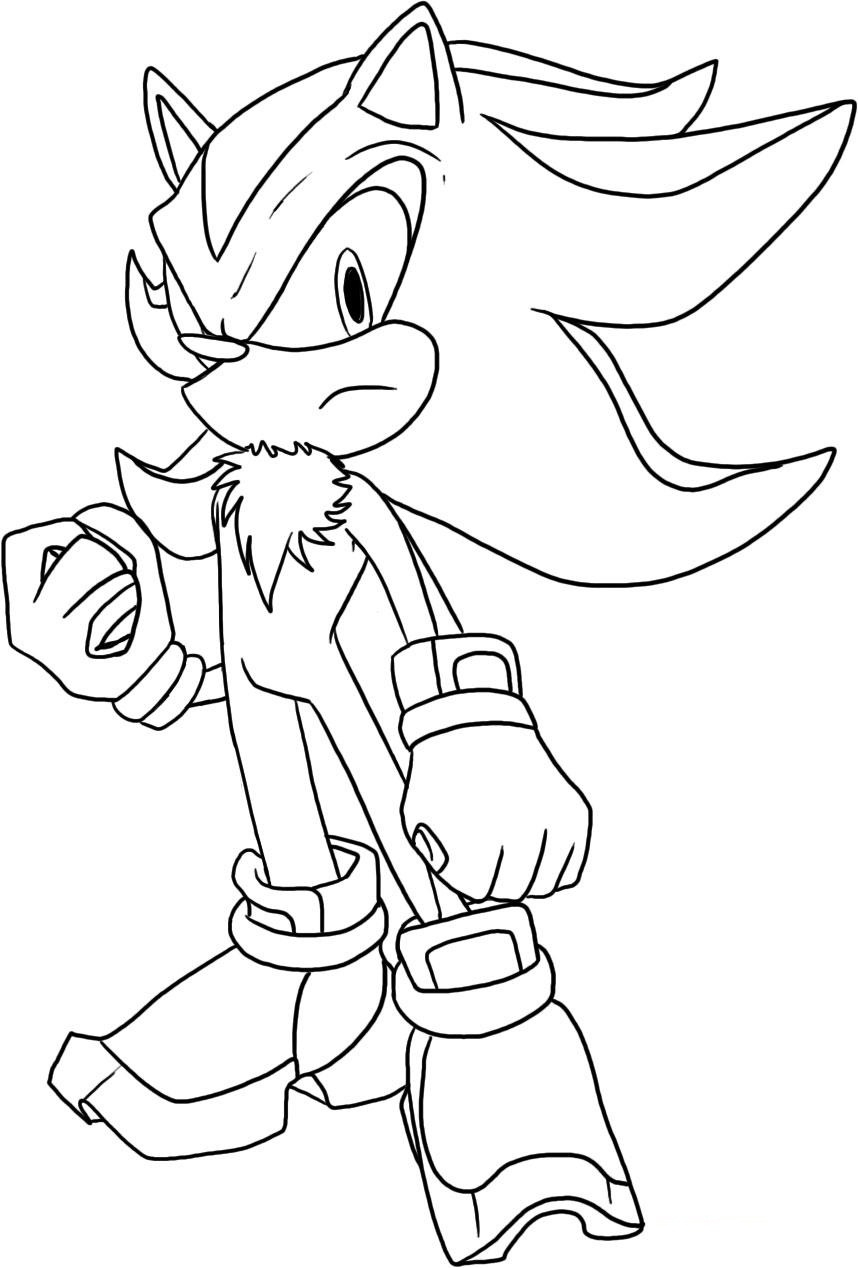 Sonic le hérisson courant dans un paysage dynamique