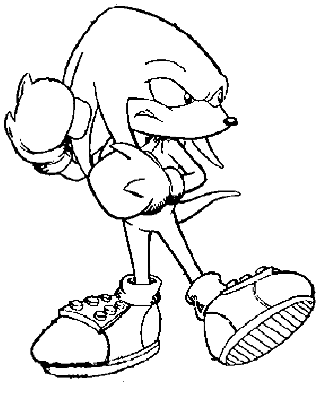 Sonic le hérisson courant avec enthousiasme dans un décor dynamique