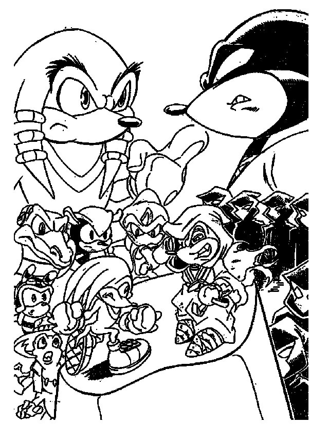 Sonic courant à toute vitesse dans un décor dynamique