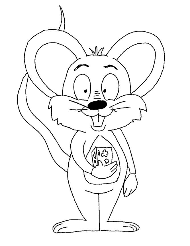 Une souris espiègle au cœur d'une scène joyeuse