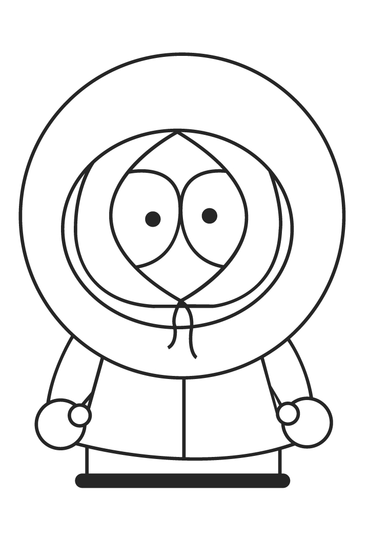 Personnages de South Park en pleine aventure dans un décor enneigé