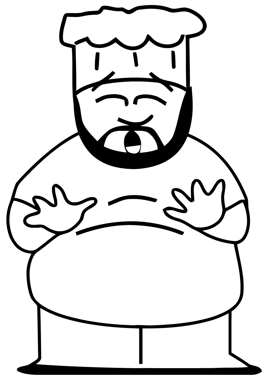 Coloriage de personnages de South Park avec des accessoires amusants