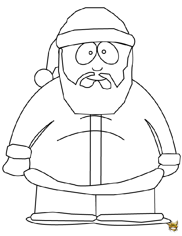 Personnages de South Park en pleine aventure à l'extérieur