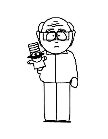 Personnages de South Park en pleine aventure dans un décor hivernal