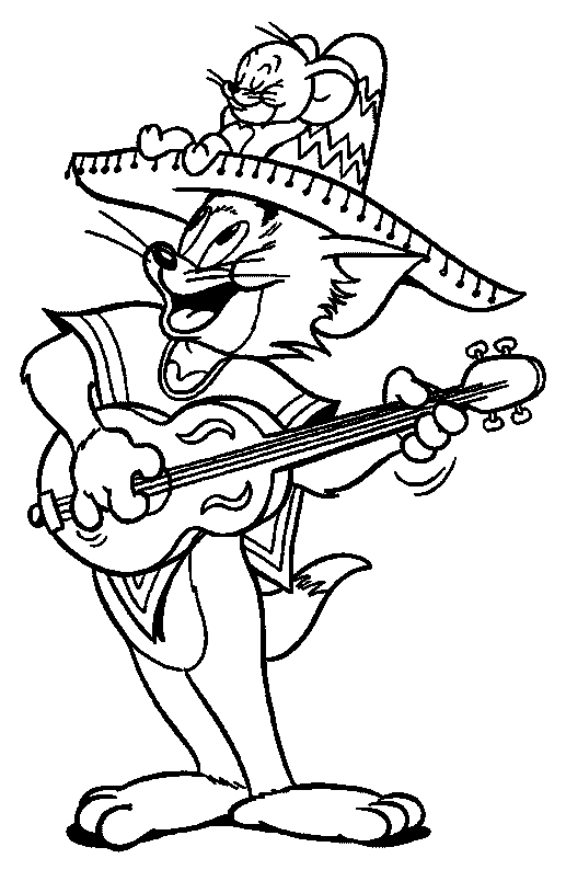 Speedy Gonzales courant dans le désert mexicain