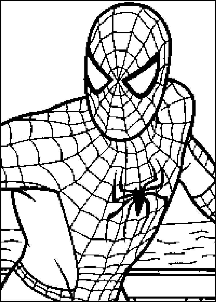 Spiderman en pleine action dans un décor urbain