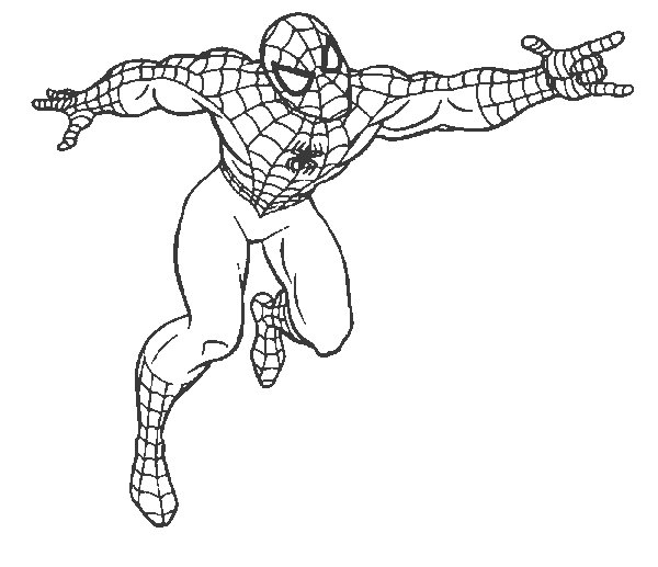 Spiderman en pleine action sur un gratte-ciel urbain