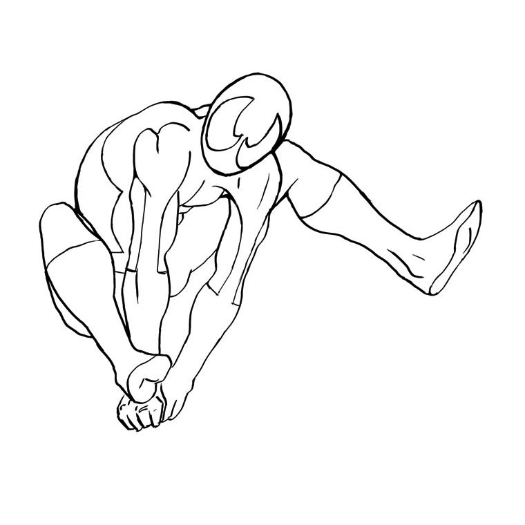 Spiderman en pleine action sur fond urbain