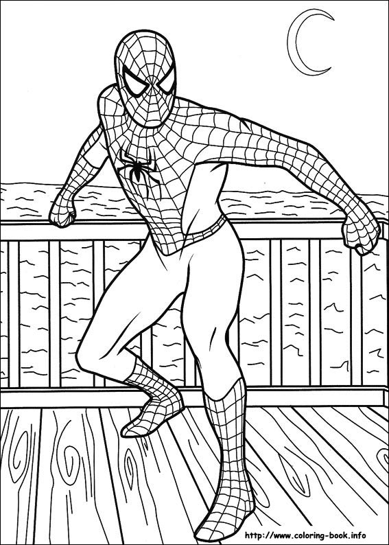 Spiderman en pleine action au milieu de la ville