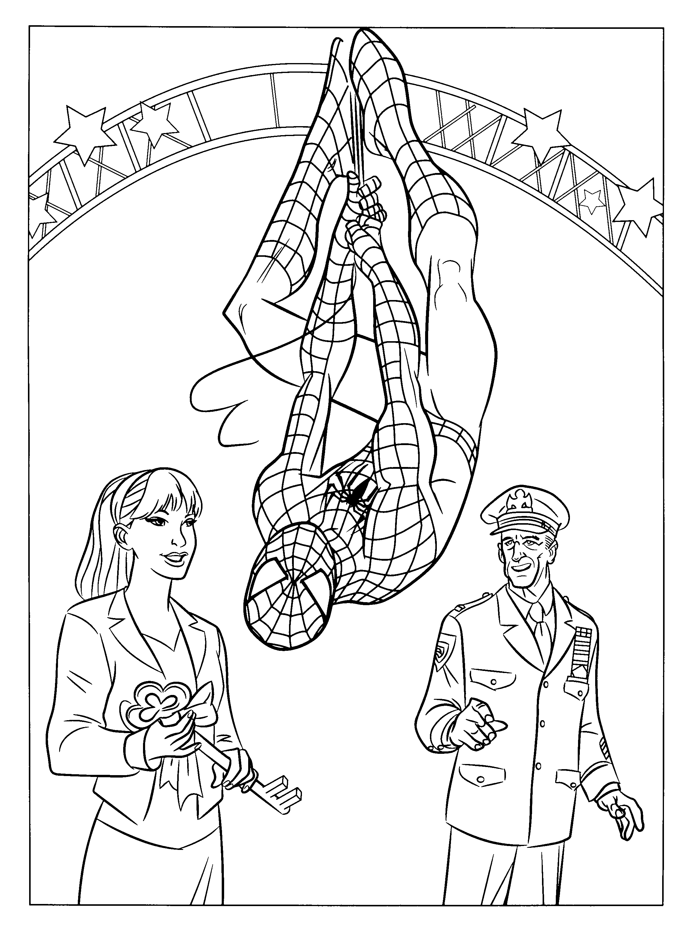 Coloriage Spiderman #43719 à imprimer Coloriage Spiderman #43719 à imprimer