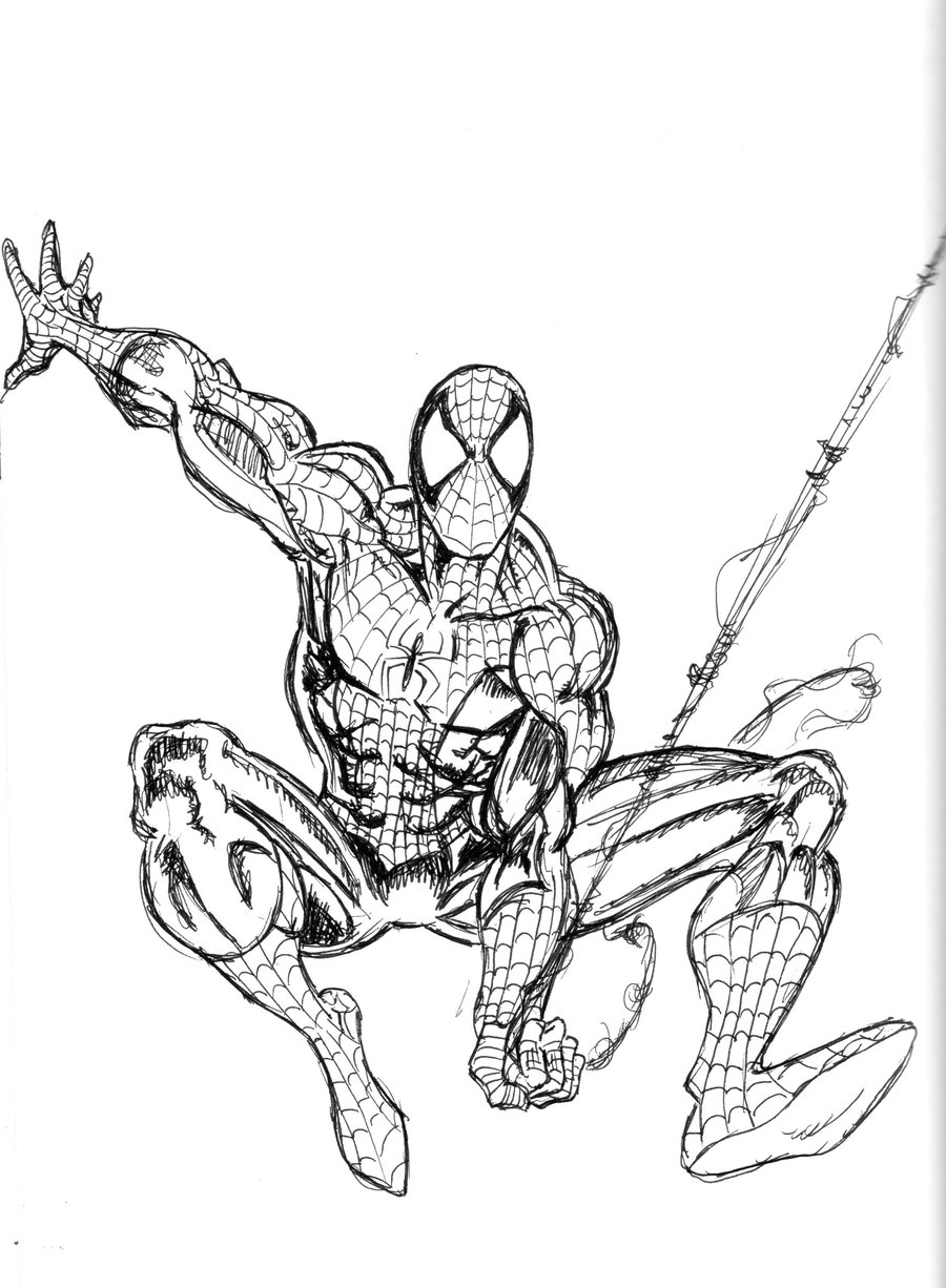 Spider-Man en pleine action sur un bâtiment urbain
