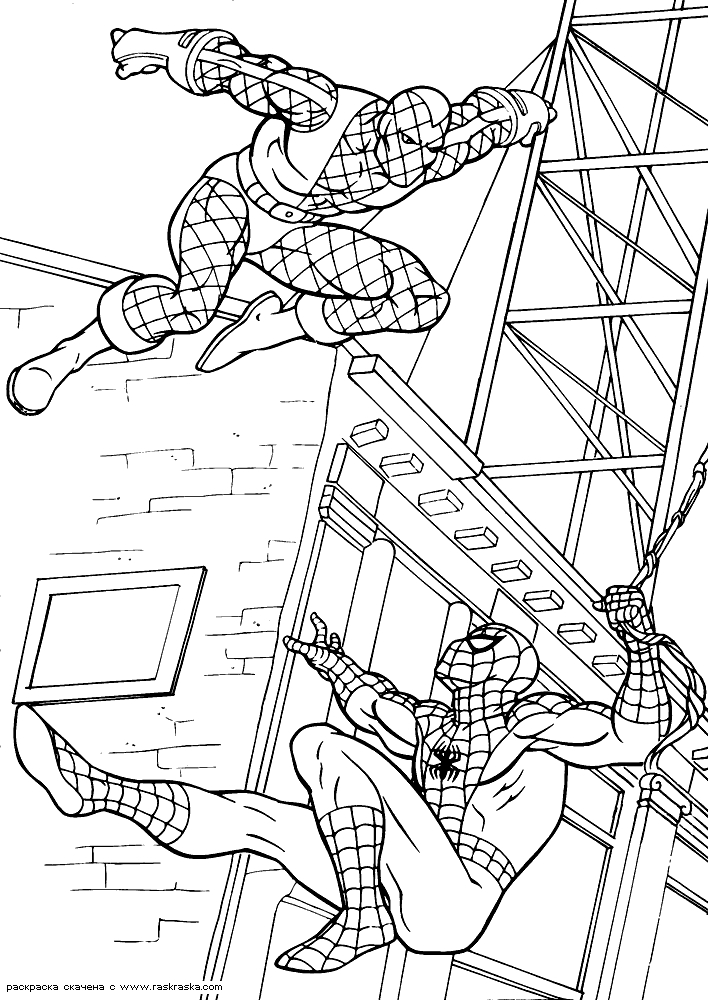 Spiderman en pleine action au cœur de la ville