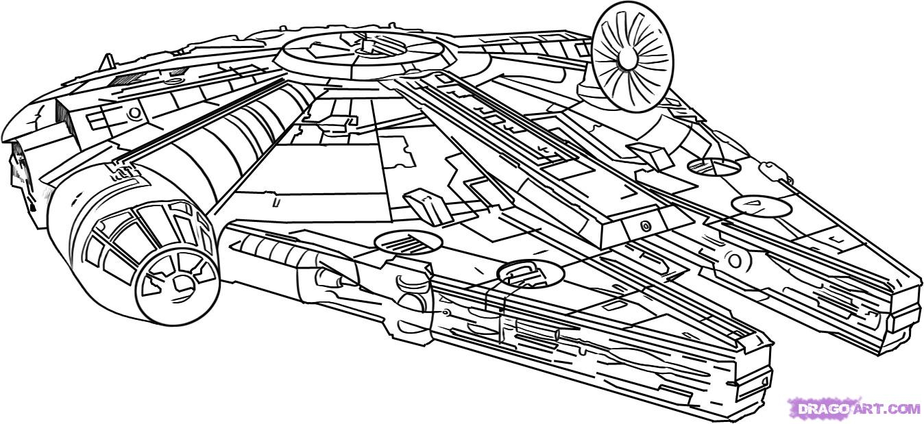 Coloriage de l'équipage de Star Trek en mission intergalactique