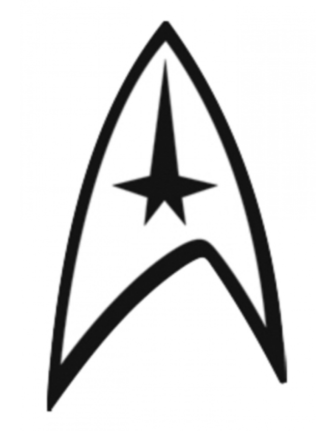 Coloriage de l'équipage de Star Trek en mission spatiale