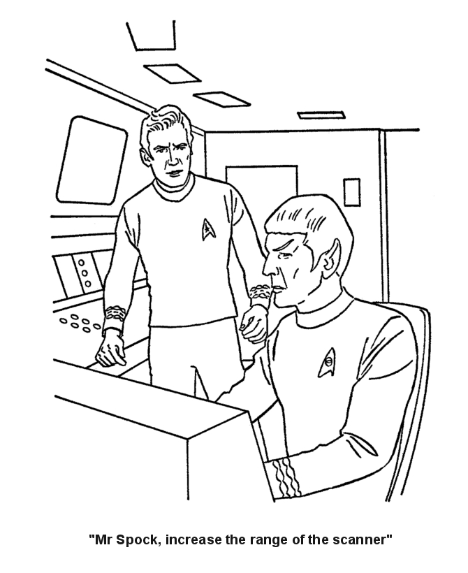 Scène de l'univers de Star Trek avec un vaisseau spatial et un fond galactique