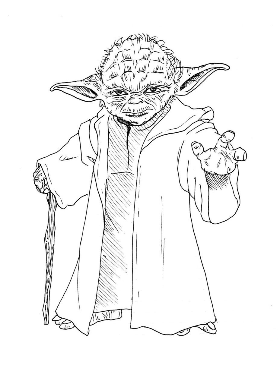 Scène de combat entre des personnages emblématiques de Star Wars dans l'espace